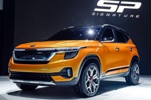 KIA представила концептуальный компактный кроссовер SP Signature